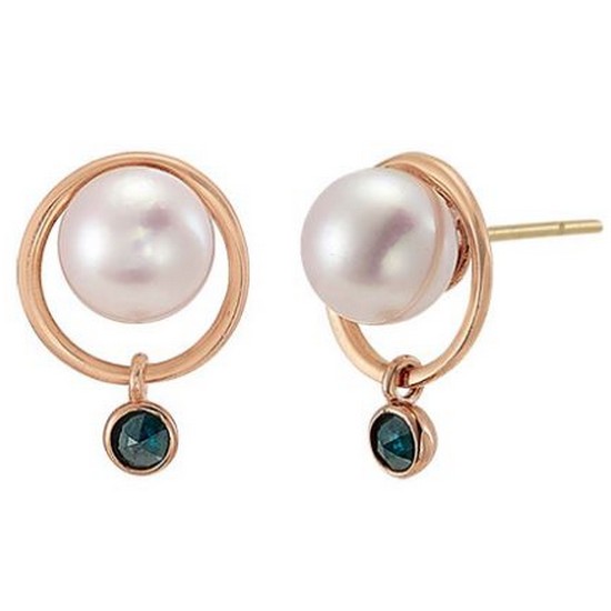 몰리즈 18K 페르노 담수진주 귀걸이 S95873E