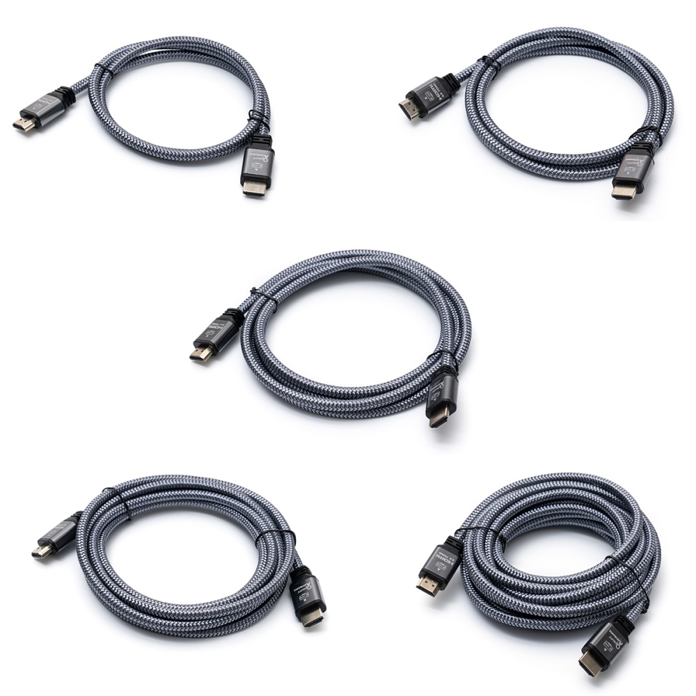 퀄리티어슈어런스코리아 최고급형 HDMI v2.0 케이블 (1m)_이미지