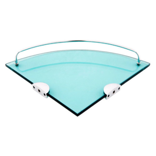 강화유리 코너선반