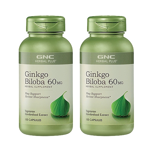 GNC 징코 빌로바 120mg 100캡슐 (2개)