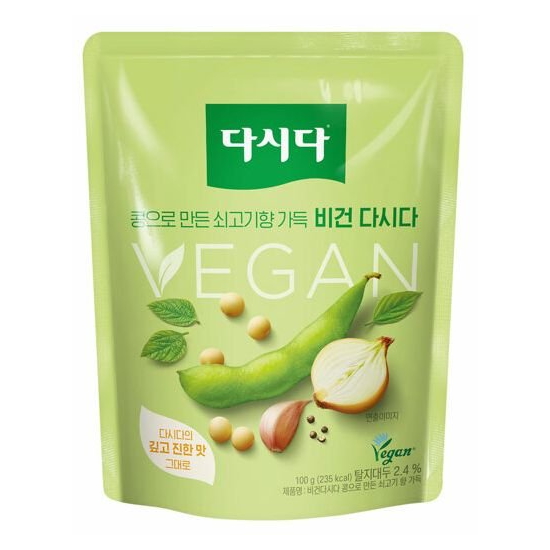 비건다시다 콩으로 만든 쇠고기향 가득 100g