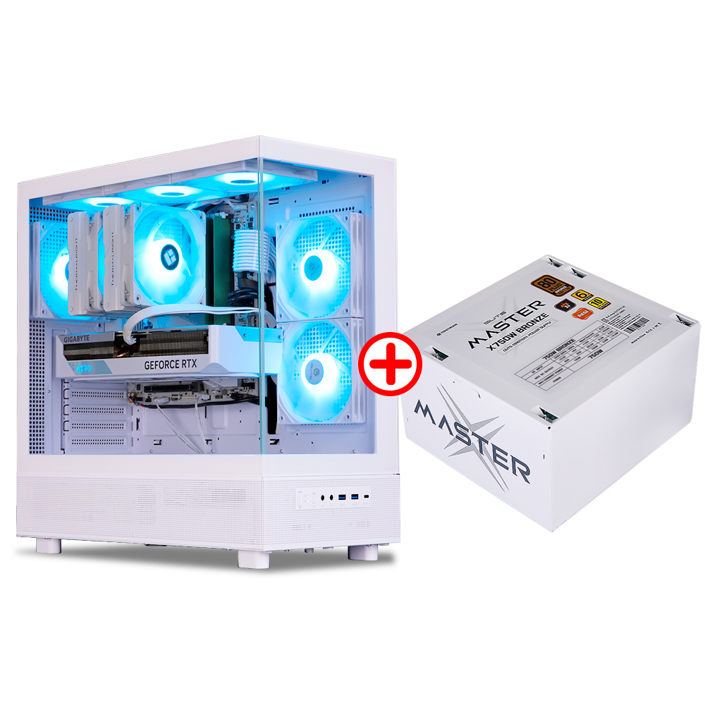 X520LA 리버스 + MASTERX X750W 80PLUS브론즈