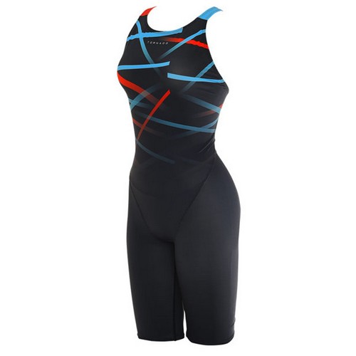 토네이도 PLR3393 여성 준선수용 4부반신 수영복