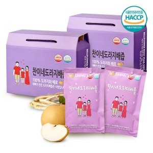 찬이네과수원 찬이네 도라지배즙100ml (100개)