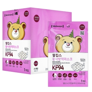 ��ŵ�� Ȳ��濪����ũ �ʼ��� KF94 25���� 2�� ���