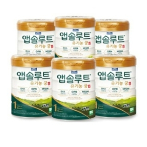 매일유업 2021 앱솔루트 유기농 궁 1단계 800g (6개)