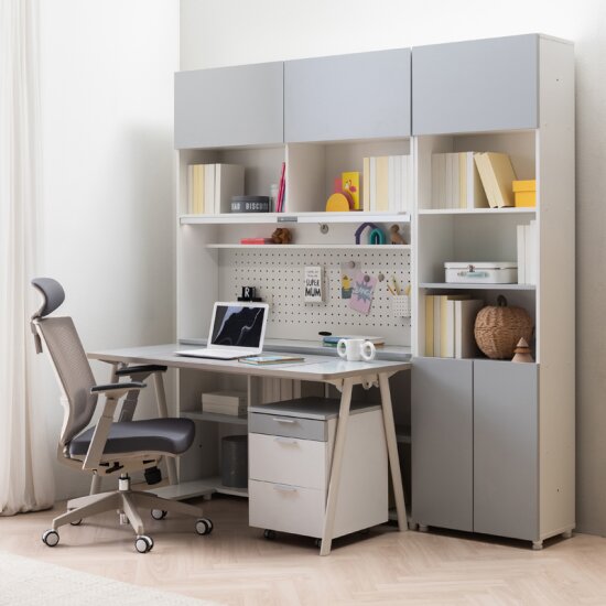 지오 책상 책장 풀세트