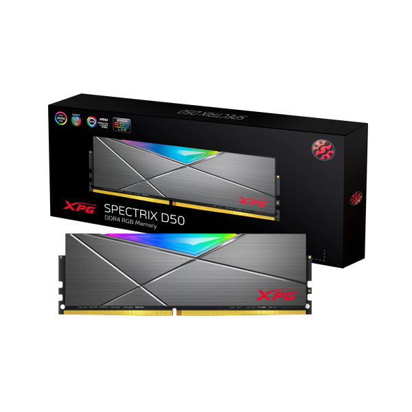 ADATA DDR4-3200 CL16 SPECTRIX D50 RGB (8GB)_이미지