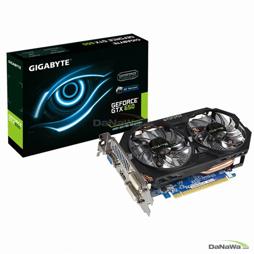 GIGABYTE 지포스 GTX650 Ti UD2 V2 D5 2GB WINDFORCE 2X_이미지