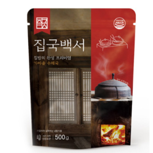 집국백서 가마솥 수제국 부대찌개 500g (3개)_이미지