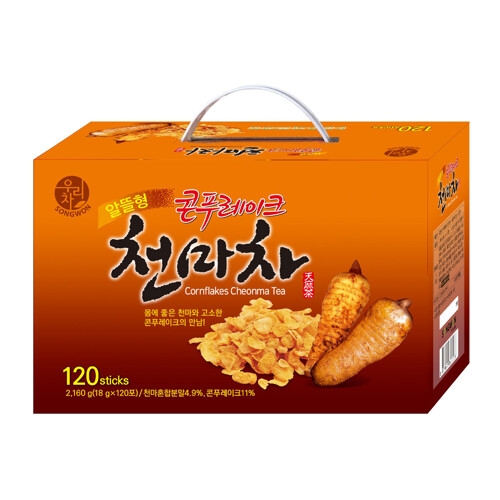 송원식품 송원 콘푸레이크 천마차 120개입이미지입니다. 누르면 해당 게시물로 새창이동합니다.