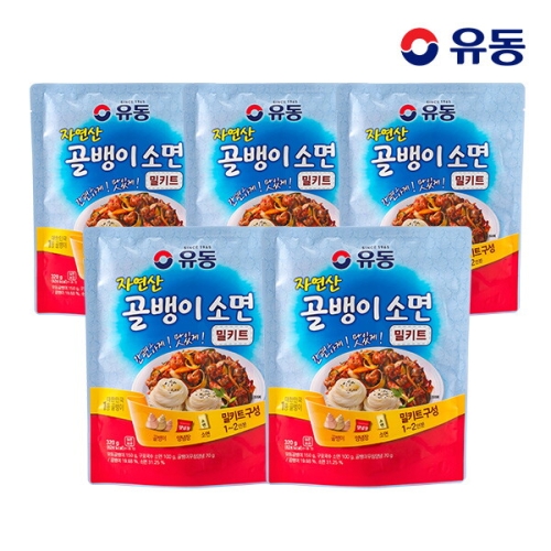유동 골뱅이 소면 밀키트 320g (5개)_이미지