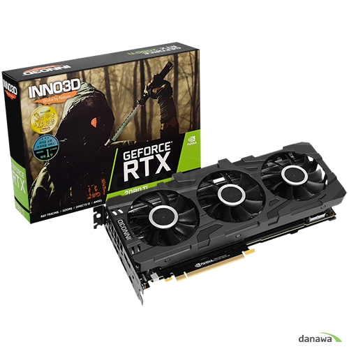 INNO3D 지포스 RTX 2080 Ti GAMING OC D6 11GB X3_이미지