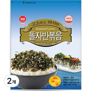 대양식품 바다모아 김자반 돌자반볶음 업소용 1kg 2개