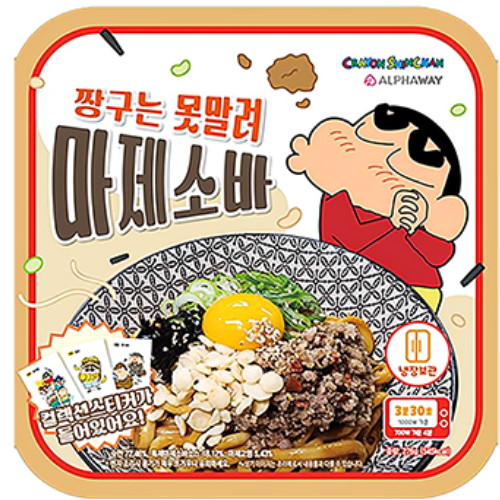 뚠뚠푸드 짱구는 못말려 마제소바 276g (3개)_이미지
