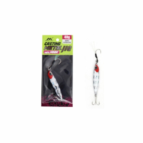 싸파 고급형 더블킬 캐스팅 메탈지그 앤쵸비고추장대가리 40g SDK-LCMJ-40RH
