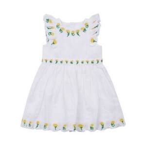 <b>스텔라</b>매카트니 키즈 TU1222 Z0138 100 <b>18</b>-36 여아 플로라 엠브로이더리 원피스 _SSG