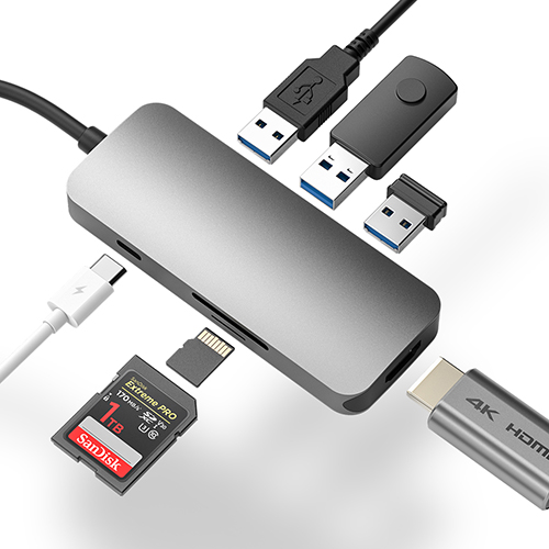 BRAVOTEC EQUALE U7 (7포트/USB 3.0 Type C)_이미지