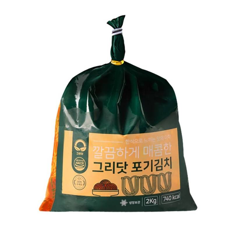 농업회사법인모아 그리닷 포기김치 2kg