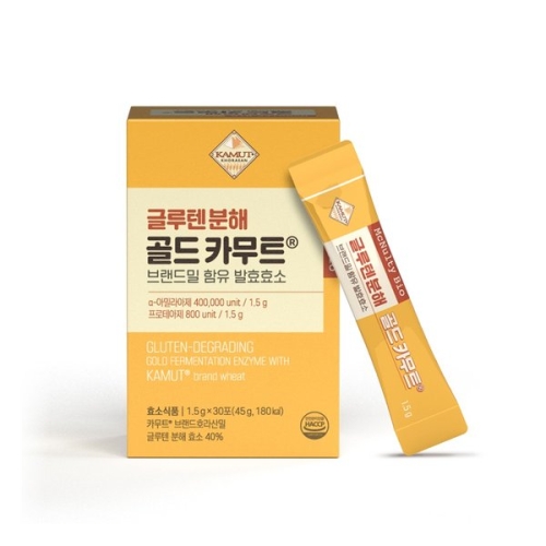 맥널티바이오 글루텐분해 골드 카무트 30포 (1개)_이미지