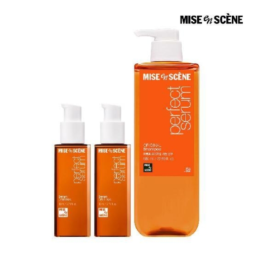 퍼펙트 오리지널 세럼 샴푸 680ml+퍼펙트 오리지널 세럼 80ml 2개 3종세트