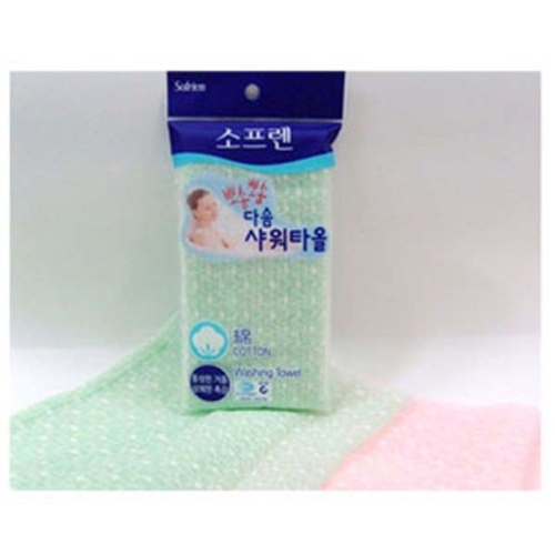 윤성커뮤니케이션 다솜샤워타올 샤워타월 1개 때수건 샤워타울 샤워볼