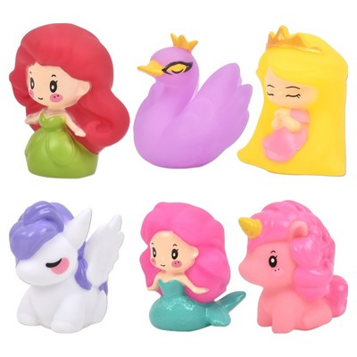 오즈토이 R 러버 목욕놀이 인형 6종 세트 sq22014-3 바다친구 피규어 물놀이 모래놀이 역할놀이