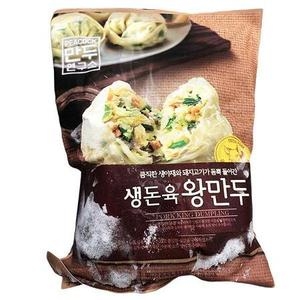 이마트 피코크 만두연구소 생돈육 왕만두 350g (1개)_이미지
