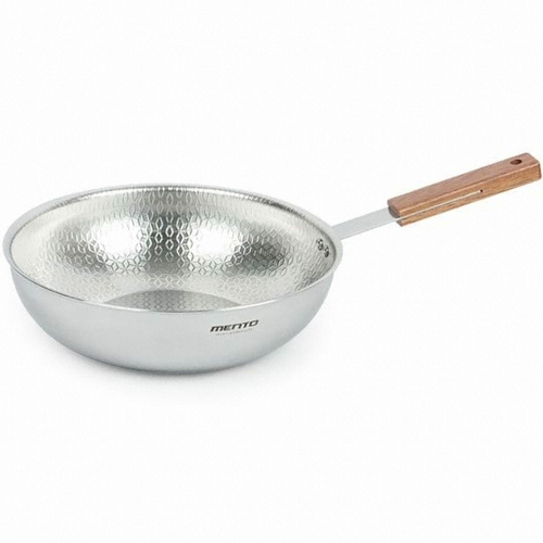 키친아트 ㅤ멘토 통5중 엠보 인덕션 스텐궁중팬 (26cm)_이미지