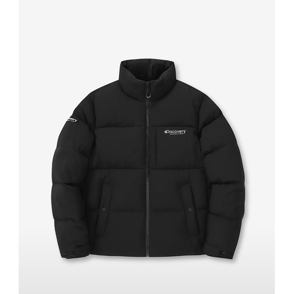 디스커버리 익스페디션 레스터G RDS 하이넥 구스다운 숏패딩 DWDJ64046-BKS