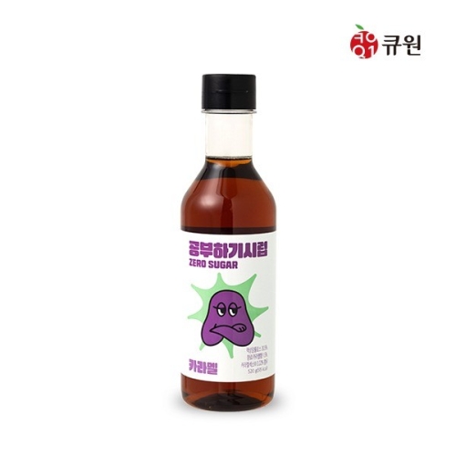 큐원 제로슈가 까페시럽 520g_이미지