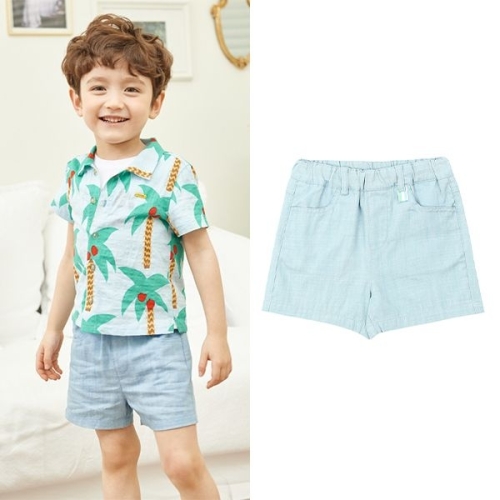 퍼스트어패럴 게스키즈 토들러 미니멀 텐셀 팬츠 G35DBP520-T