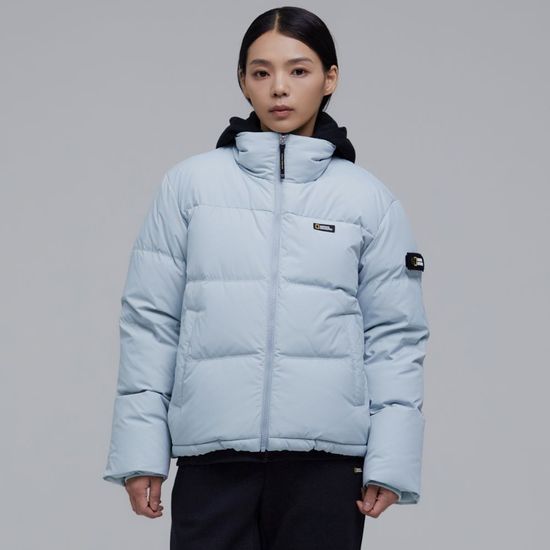 내셔널지오그래픽 레이만 숏기장 덕다운 점퍼 N234WDW810