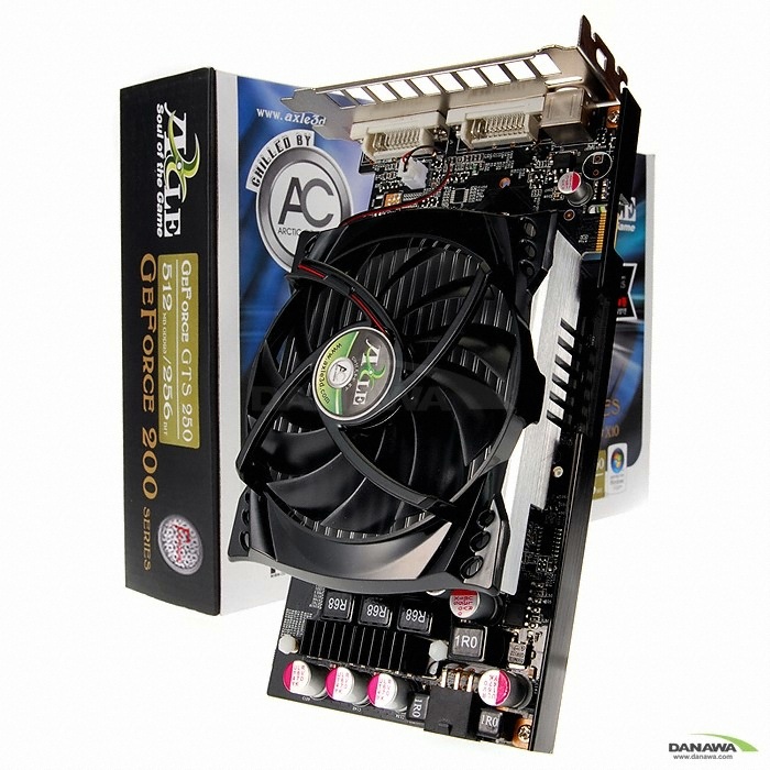 액슬 지포스 GTS250 FANQUA 512MB_이미지