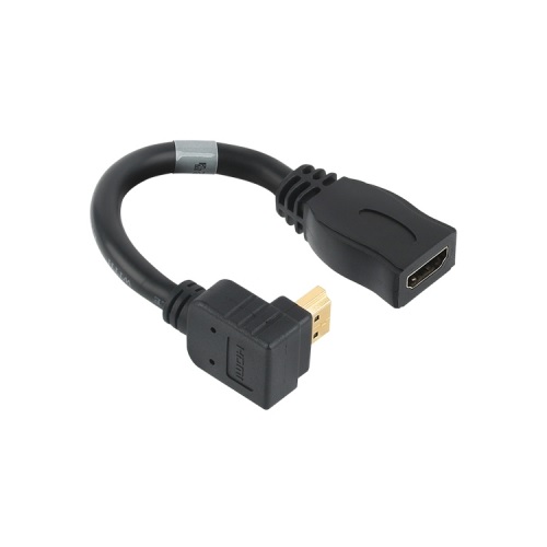 강원전자 NETmate <b>HDMI</b> M/F 위쪽꺾임 <b>연장</b>젠더 (NMG009)