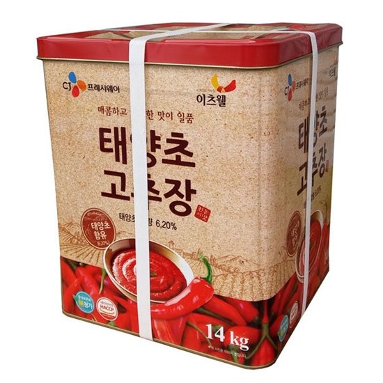 이츠웰 태양초 고추장 14kg (1개)_이미지