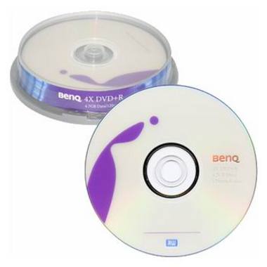 BenQ DVD+R 4.7GB 4x 케익 10장_이미지