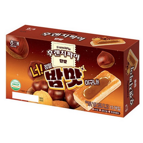 해태제과 후렌치파이 단밤 192g (1개)_이미지