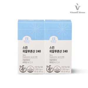  비타민하우스 스킨 히알루론산 240 1000mg 60캡슐 [2개]