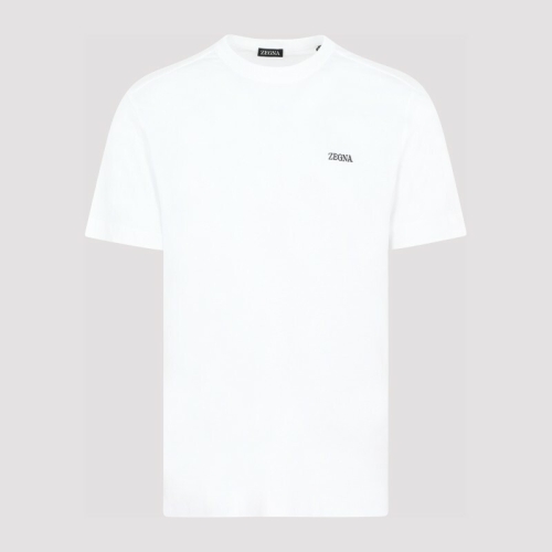 에르메네질도제냐 반팔 티셔츠 B760E7360A5 N00 White