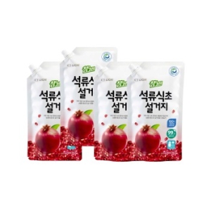 참그린 석류식초 리필 900g (860ml) (4개)_이미지