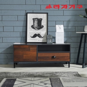  라자가구 미흐 멀바우 거실장 서랍형 1000 상품이미지