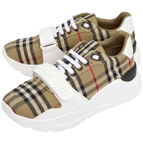 버버리 빈티지 체크 벨크로 스니커즈 8070838_이미지