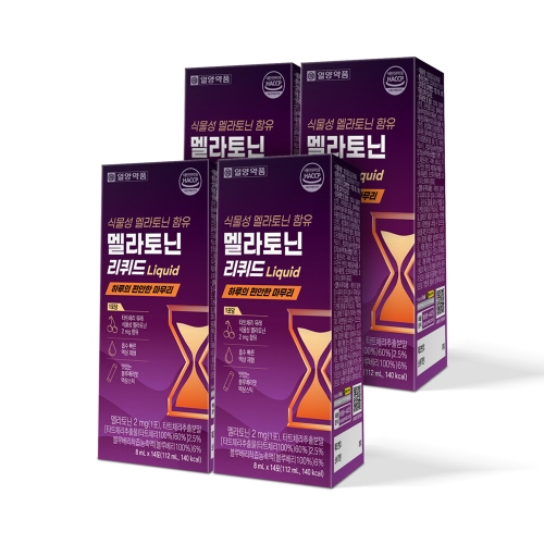 일양약품 멜라토닌 리퀴드 14포 (4개)_이미지