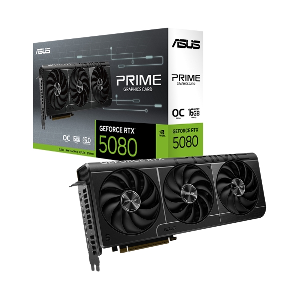 ASUS PRIME 지포스 RTX 5080 OC D7 16GB 대원씨티에스_이미지