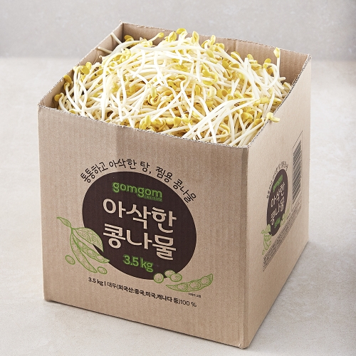 곰곰 아삭한 콩나물 3.5kg이미지입니다. 누르면 해당 게시물로 새창이동합니다.