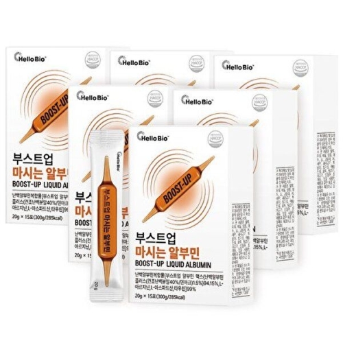 부스트업 마시는 알부민 20g 15포