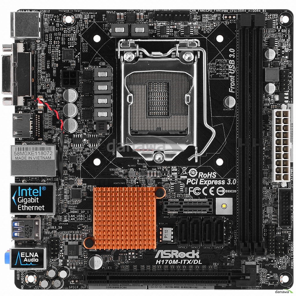 ASRock H170M ITX/DL 에즈윈_이미지
