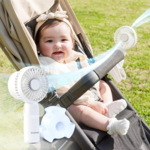유모차선풍기 휴대용 아기 집게 아이스쿨팩 냉매 선풍기
