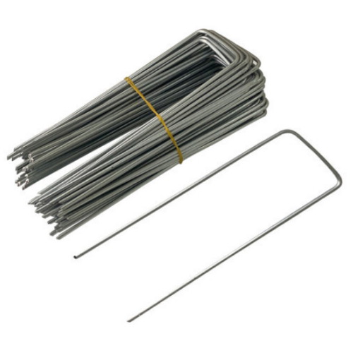 차차산업 제초매트 아연도금 멀칭핀 대 (500개)